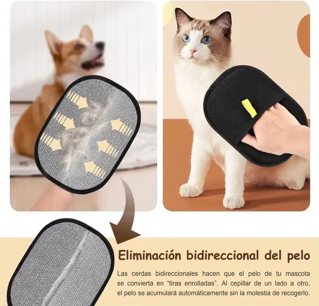 Guante Quita Pelos Y Pelusas Electrostático Mascotas Sillones Y Ropa