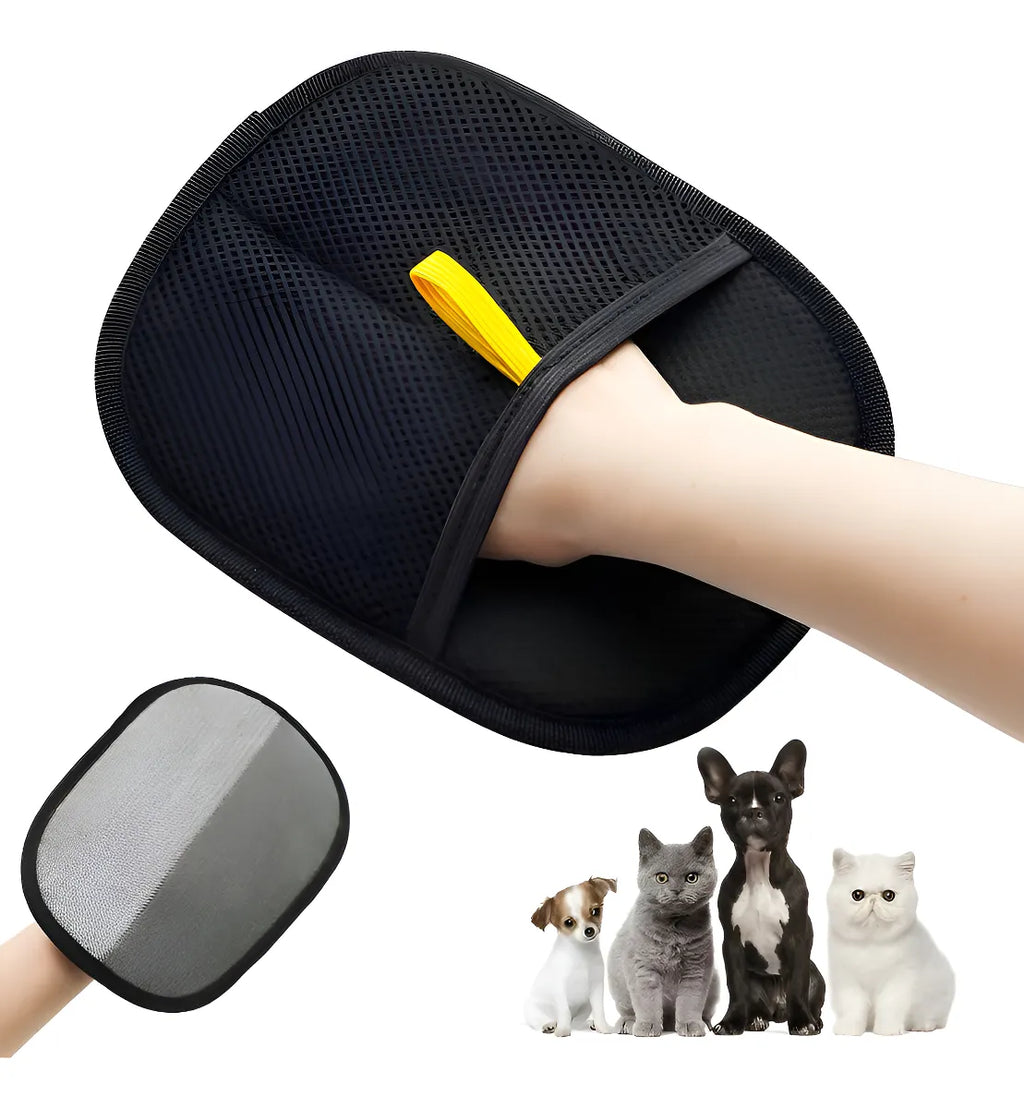 Guante Quita Pelos Y Pelusas Electrostático Mascotas Sillones Y Ropa