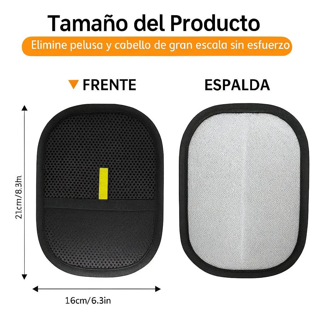 Guante Quita Pelos Y Pelusas Electrostático Mascotas Sillones Y Ropa